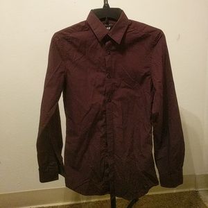 Dark Plum Dress Shirt