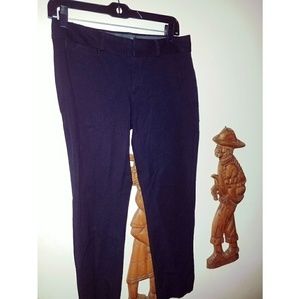 Banana republic Sloan black cropped pants