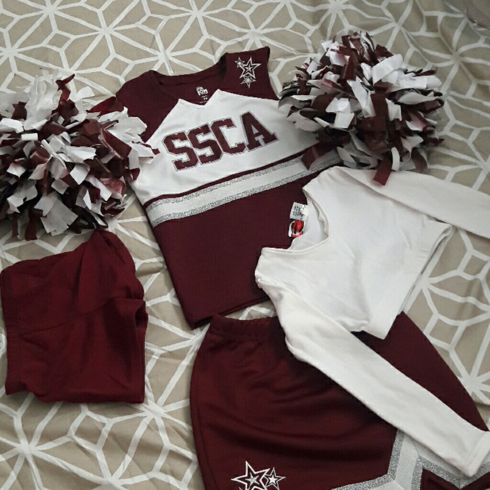 Cheerleading outfit/holloween  costume