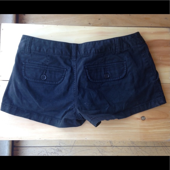 Mossimo juniors size 3 black khaki shorts - Picture 2 of 3