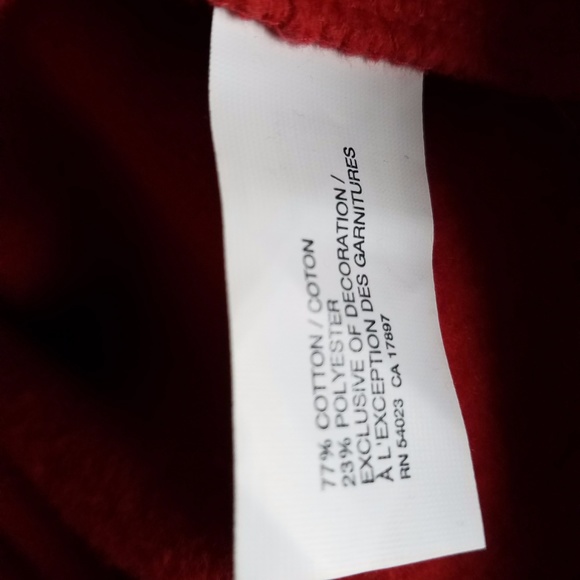 NWT GAP HOODIE RED - Picture 4 of 4