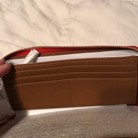 NWT Michael Kors Travel Continental Wristlet - Picture 4 of 8