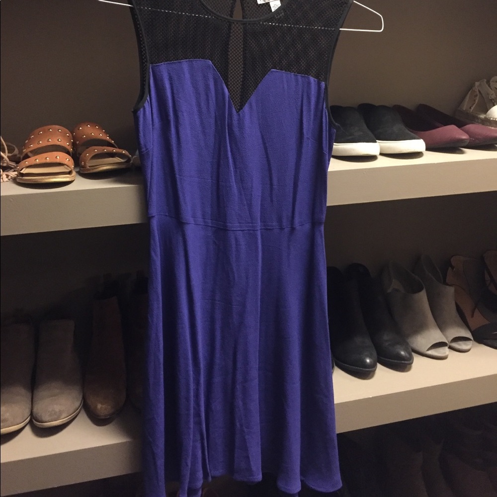 Blue dress