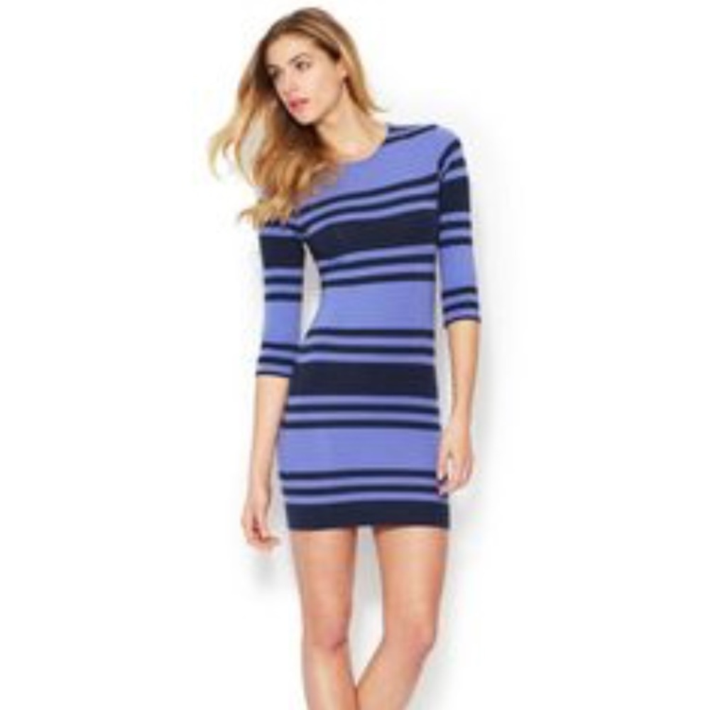 French Connection jag striped dress