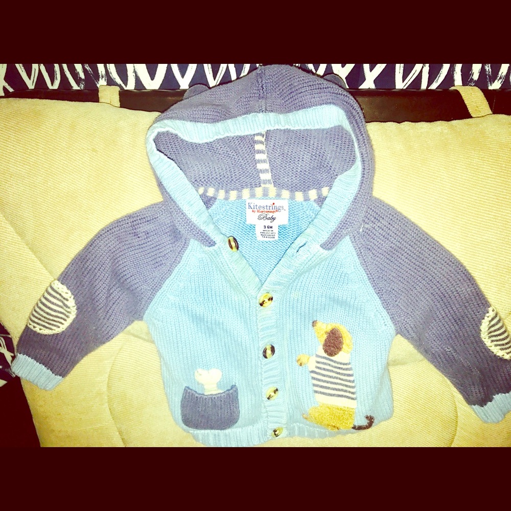Kitestrings by Hartstrings button down sweater