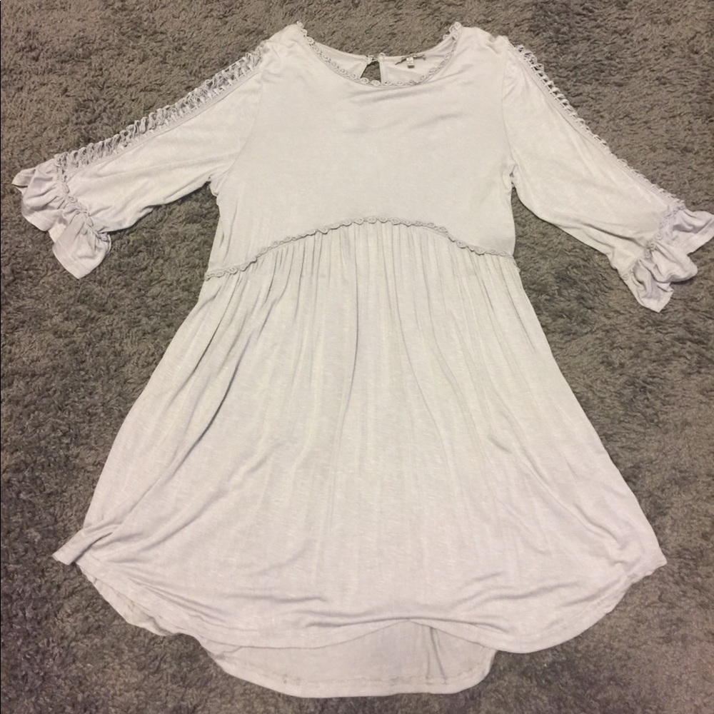 Silver dress