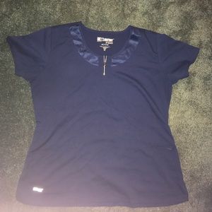 XL Grey's Anatomy Active Scrub Top WORN ONCE!