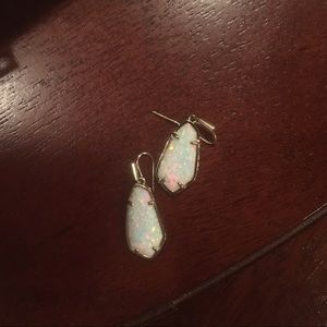 Kendra Scott opal earrings!