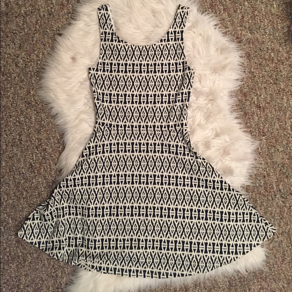 A-Line Patterned Dress