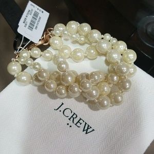 J. Crew Pearl Bracelet NWT