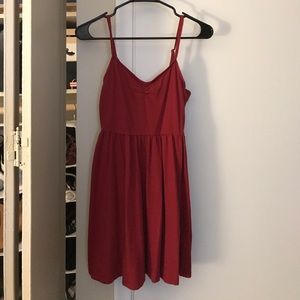 Red Fitted Dress