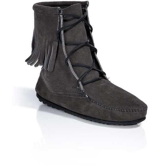 🌙Minnetonka Ankle Suede Boots - Picture 3 of 8