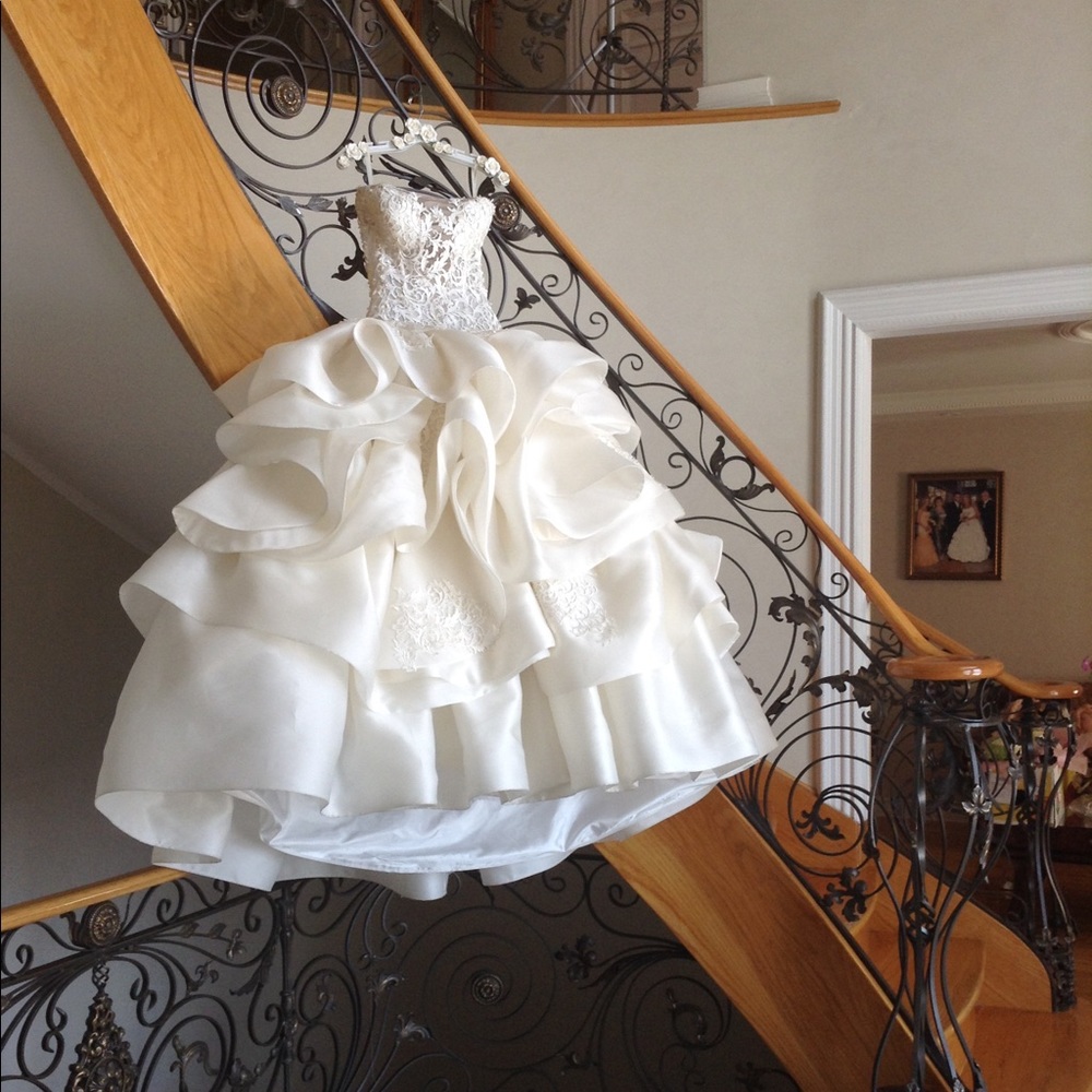 Custom wedding dress
