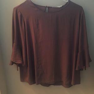 A beautiful blouse with fun sleeves