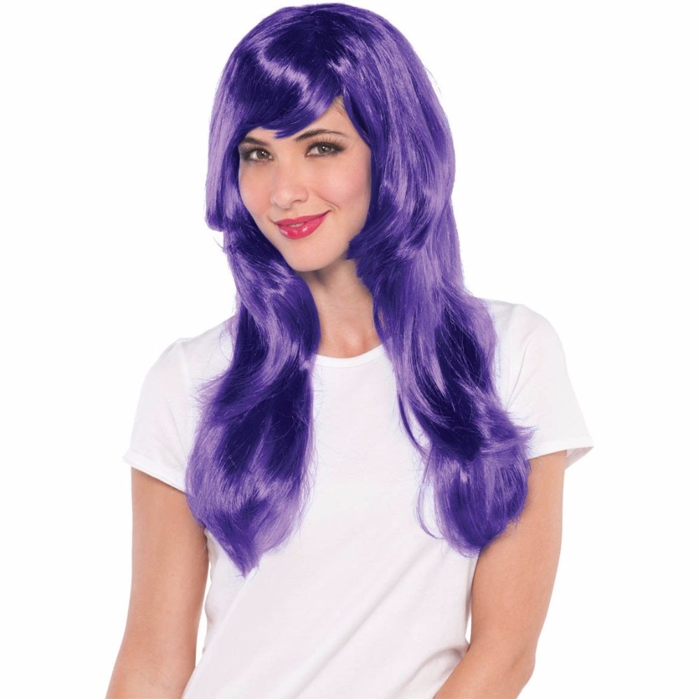 Purple wig