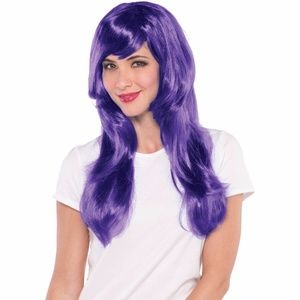 Purple wig
