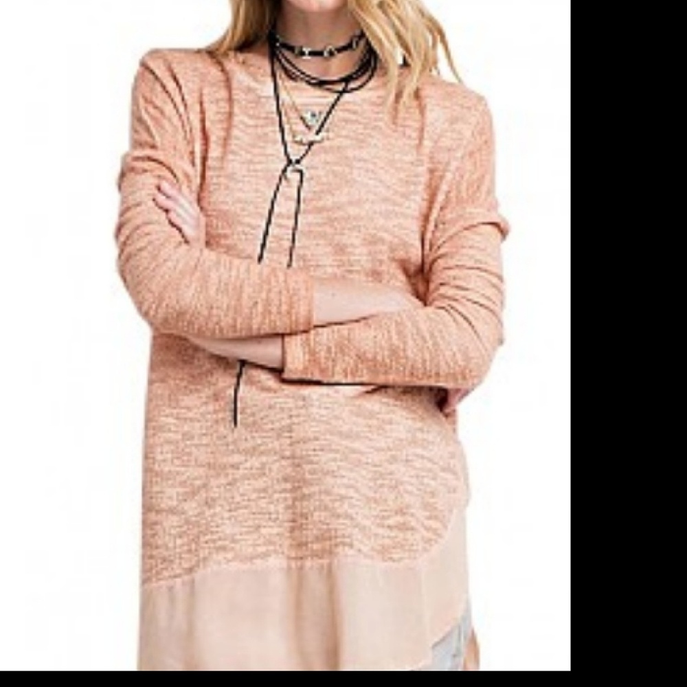 Blush cardigan top