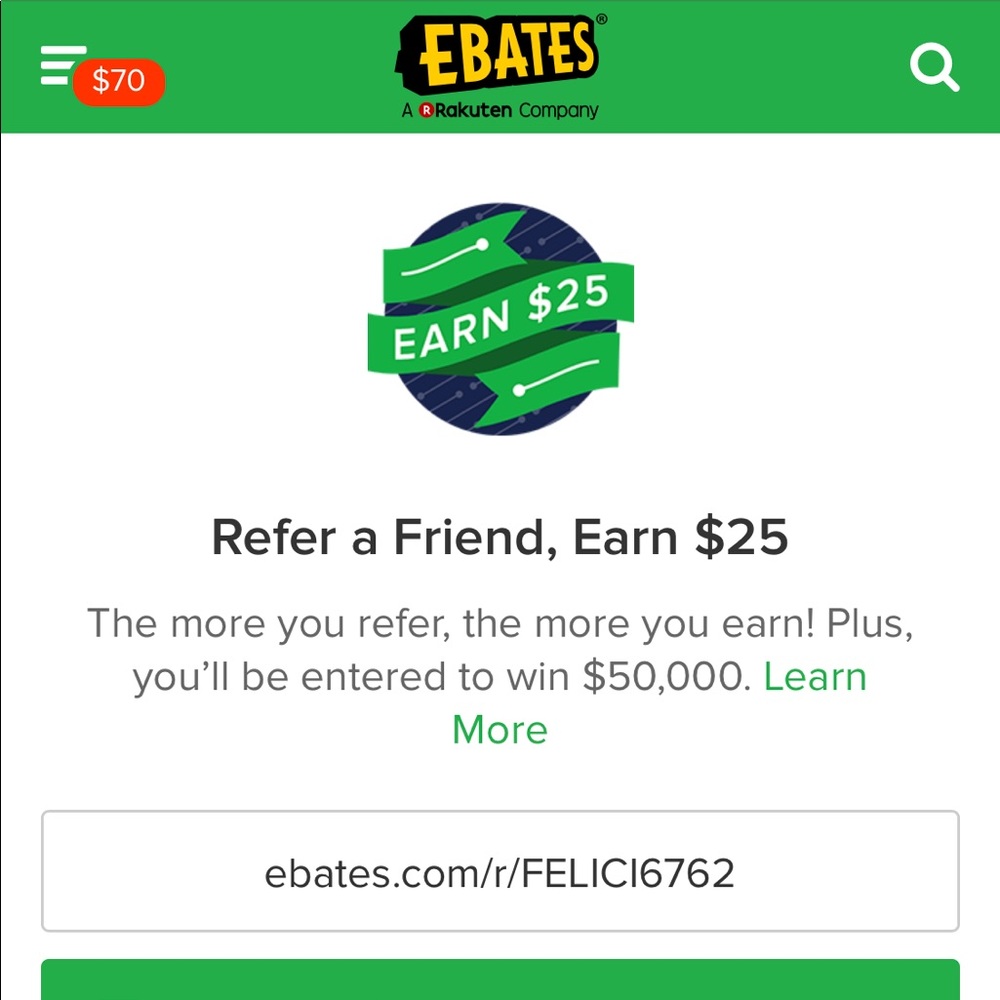 Shop and earn free cash!!!