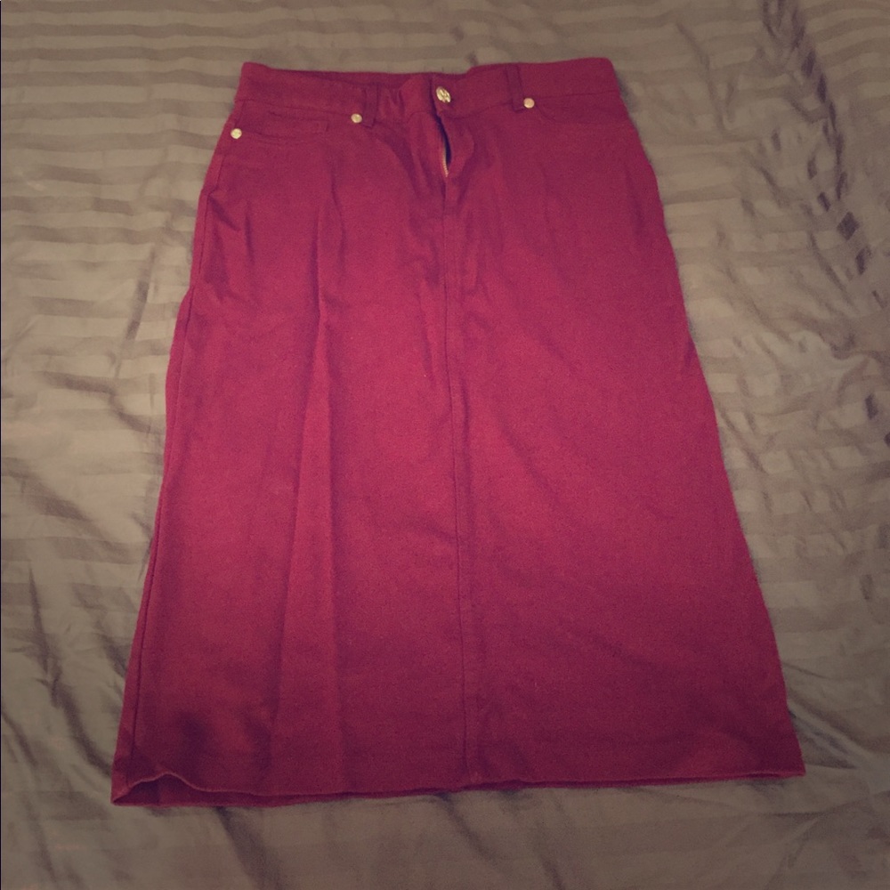 Pencil Skirt: