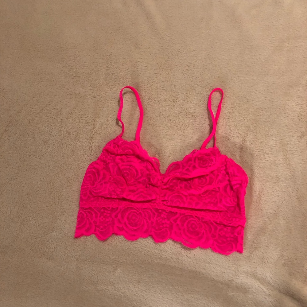 Victoria Secret PINK Lace bralette size Small