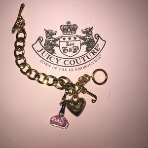 Authentic Juicy Couture charm bracelet!