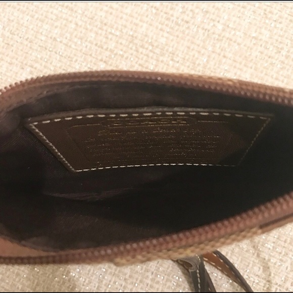 Coach Signature Wristlet Wallet - Picture 3 of 5