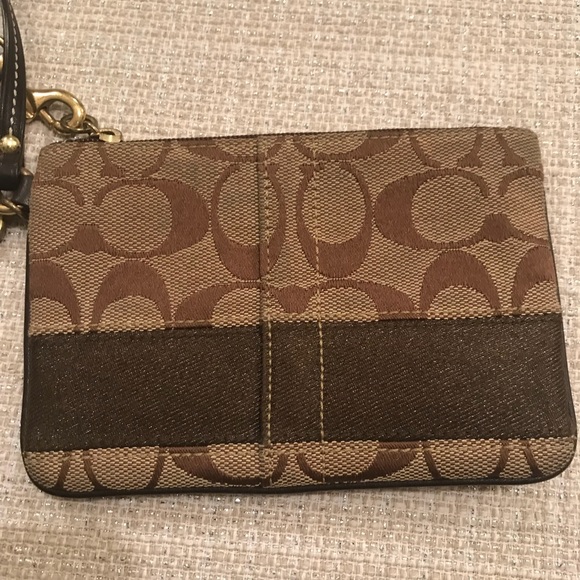Coach Signature Wristlet Wallet - Picture 5 of 5