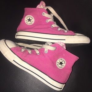 Girls Converse- Toddler Size 10