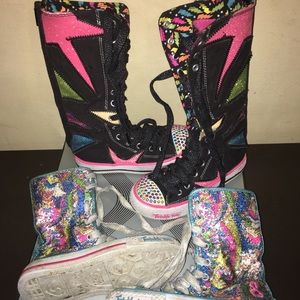 Bundle of girls twinkle toes sketchers Bundle of girls twinkle toes sketchers