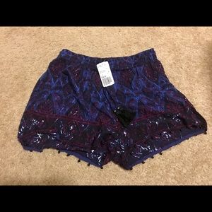 WOVEN BOHO SHORTS