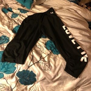 BNWT , pink by Victoria secret joggers