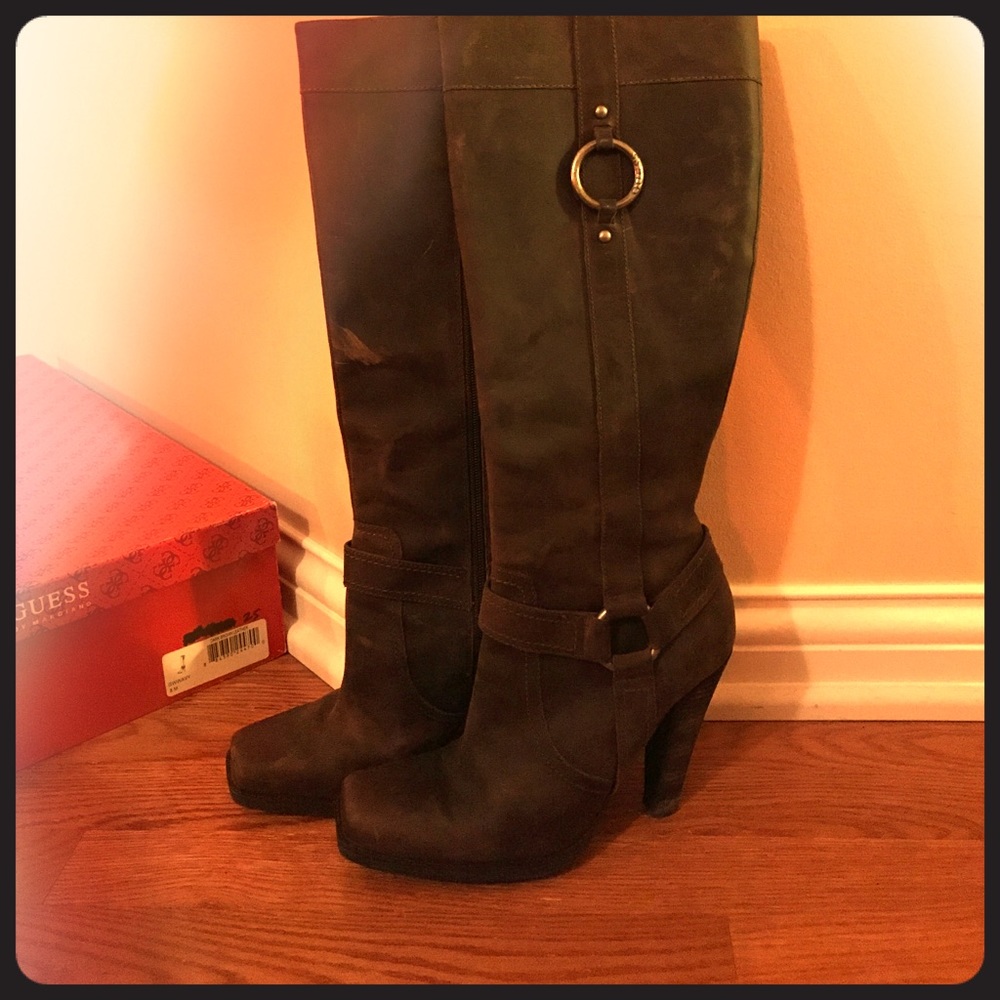Guess knee high boots