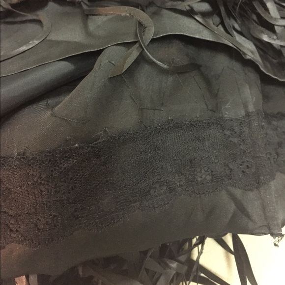 Kate Spade Black Cut Out Confetti Party Skirt / holiday skirt - Picture 6 of 7