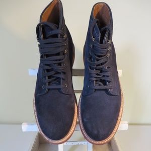 J. Crew Men's Blue Suede Boots