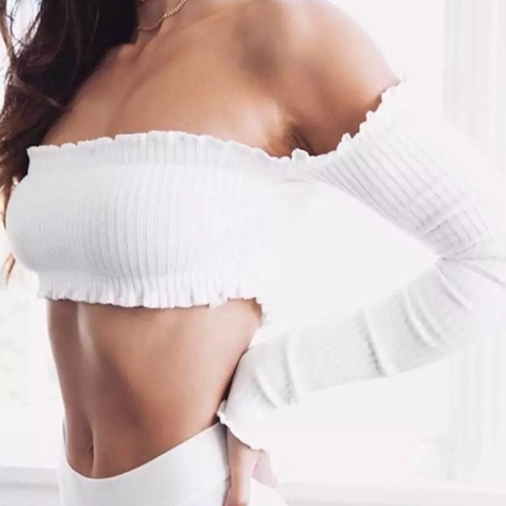 Chloe Top in White - Picture 1 of 2