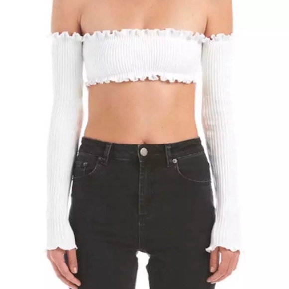 Chloe Top in White - Picture 2 of 2