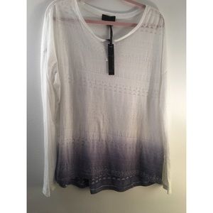 I Jeans by Buffalo NWT Ombré Top