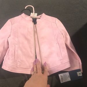 Pink Biker Jacket