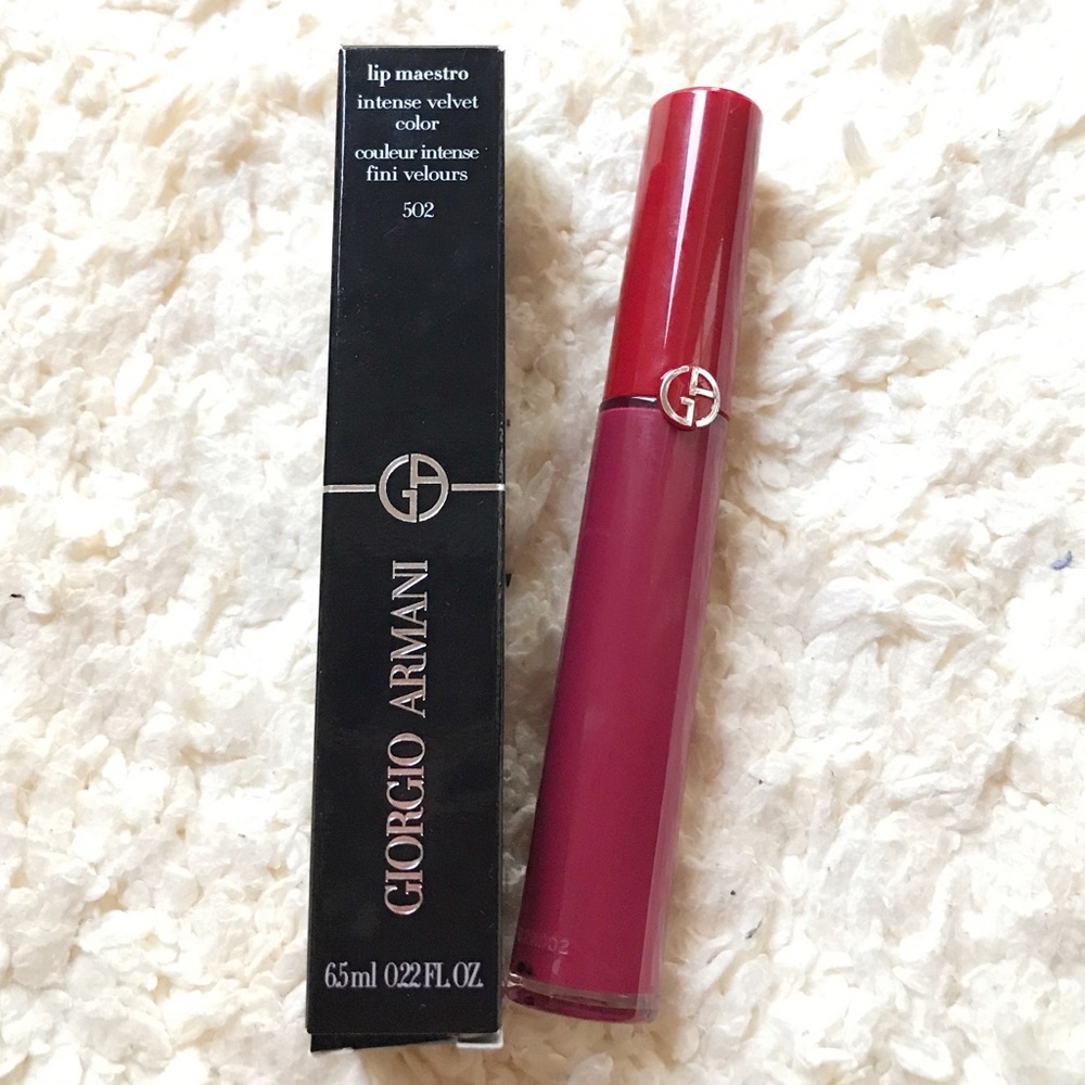 Giorgio Armani lip maestro 502