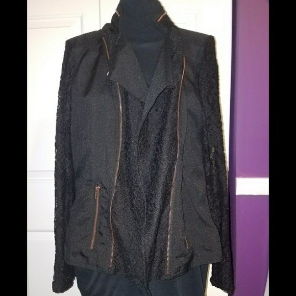 Rue21 Jackets & Blazers - Rue 21 Black Lace Jacket
