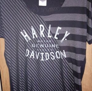 Striped Harley Top