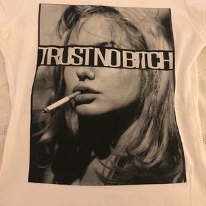 Angelina Jolie dimepiece shirt