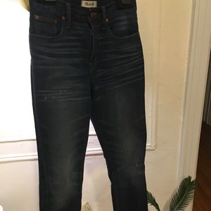 Madewell Perfect Vintage Jean -Step Hem Edition