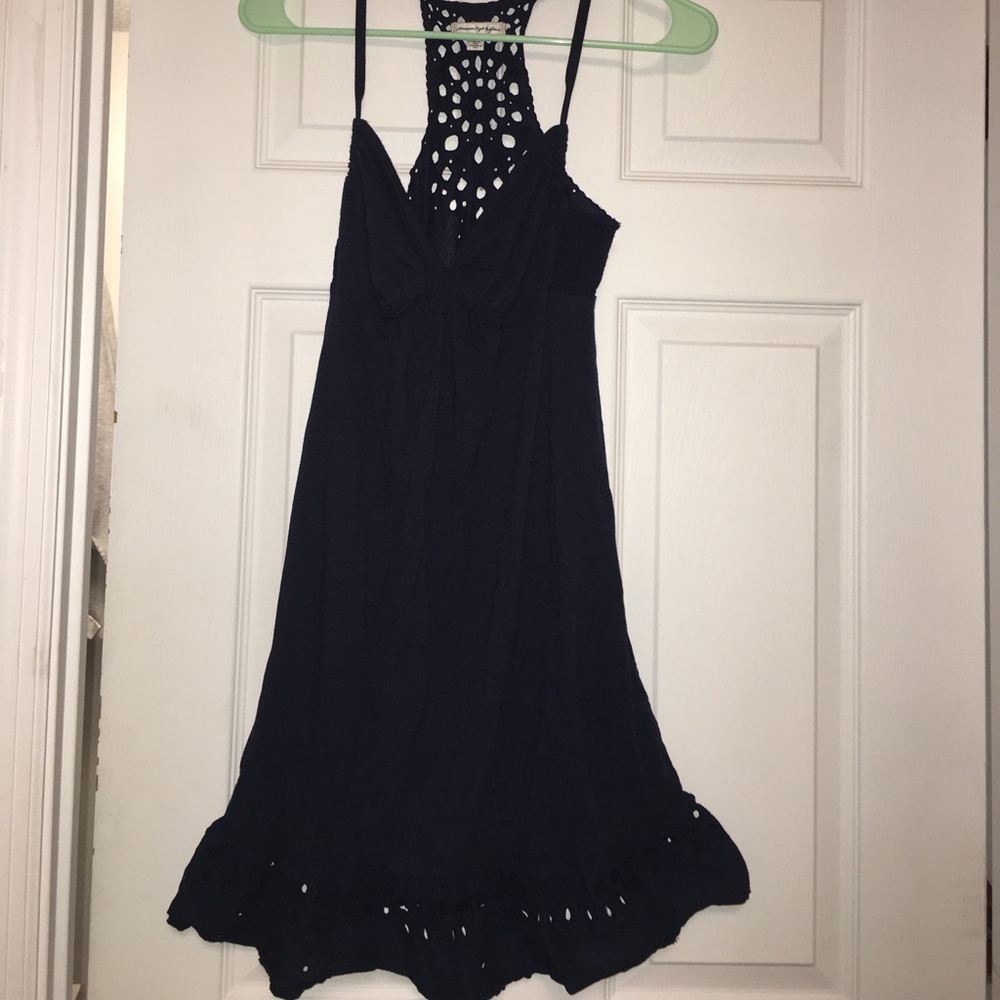Navy racerback American eagle dress