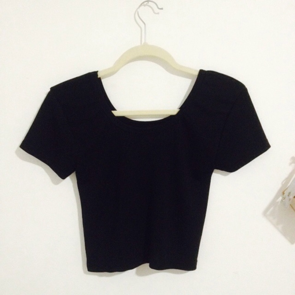 Cozy crop top