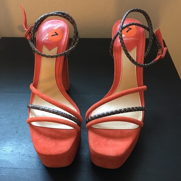 NWT B by Brian Atwood Gigi platform heels - Picture 5 of 5