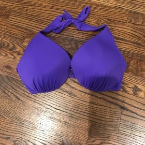 Purple swimsuit top