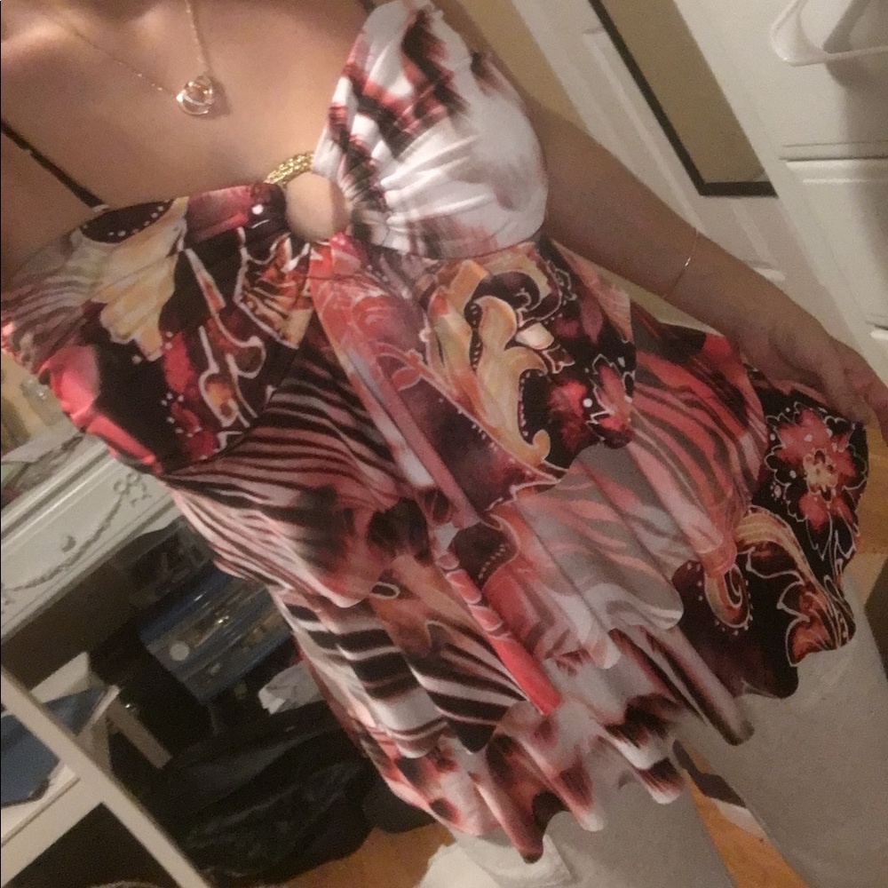 Patterned Layer Blouse - Picture 2 of 3