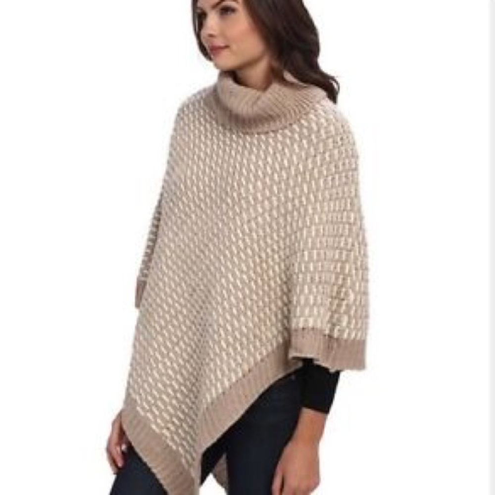 Calvin Klein Knit Poncho Sweater
