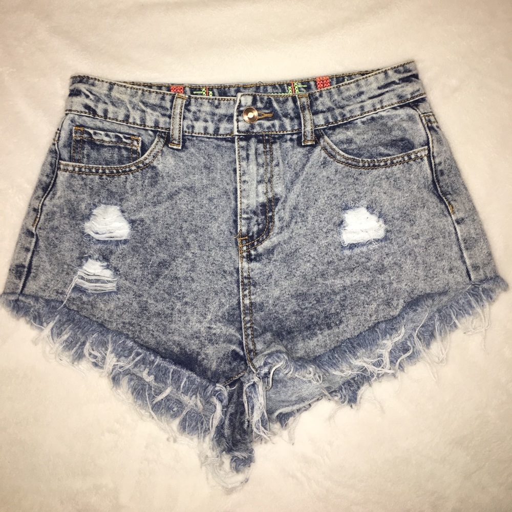 Acid Wash Forever 21 shorts size small